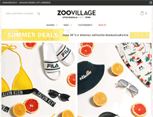 Tablet Screenshot of fi.zoovillage.com