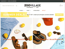 Tablet Screenshot of dk.zoovillage.com